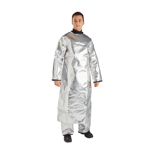 METAL-SAFE® ALPAN Knee high bolero apron - front view