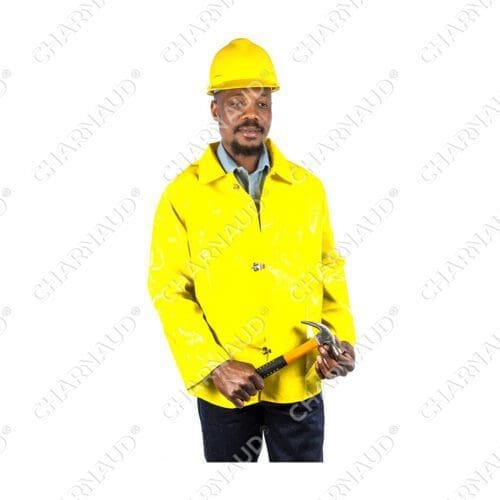AQUA-TECH® 76cm Jacket with Clips and Collar - Front View